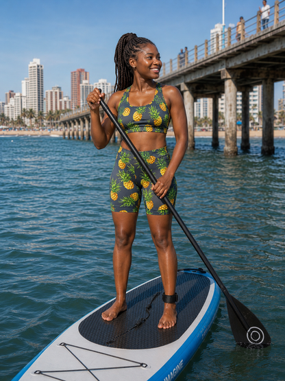 Women's Pineapple Swim/run/paddle shorts (3110)