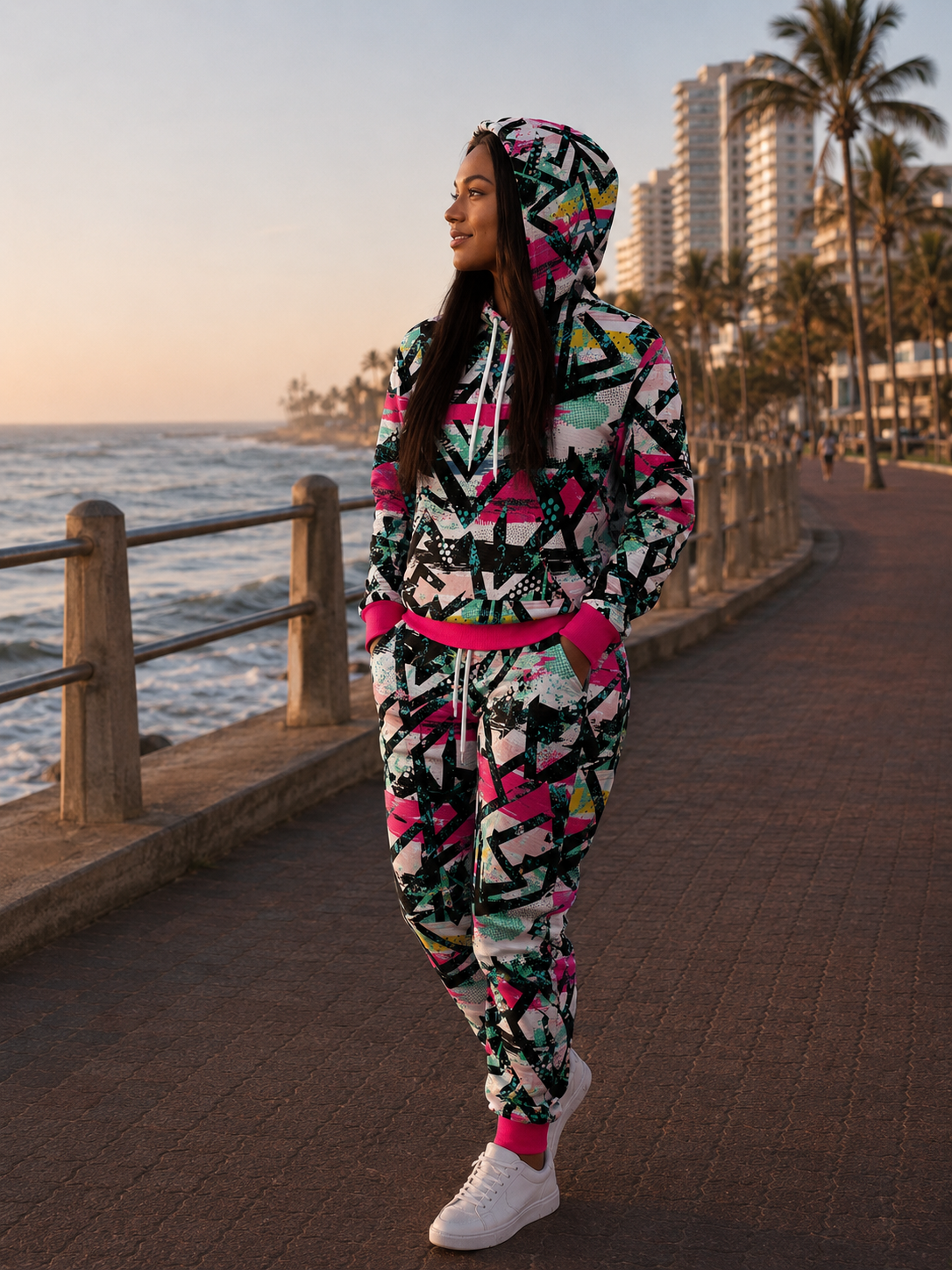Ethnic Flash Unisex Cosy Hoodie