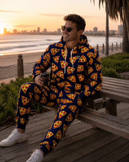 Pizza Unisex Cosy Hoodie