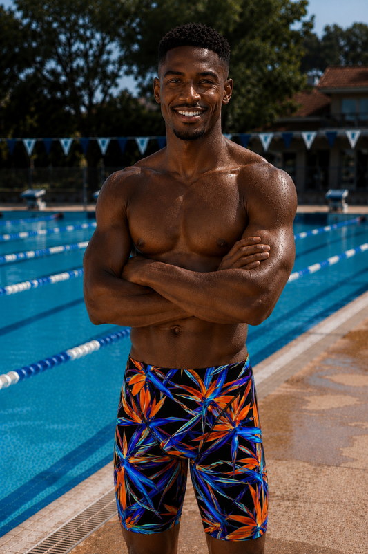 Men's Jammer Swimsuit - Strelitzia