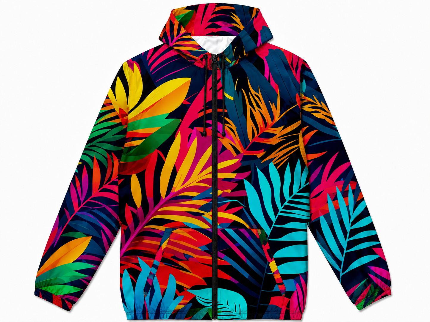 Unisex Packable Run Shell - Bright Jungle (3758)