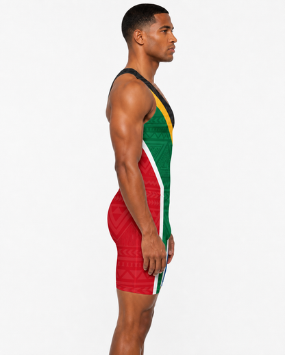 Men's Rowing Unisuit - South African Flag