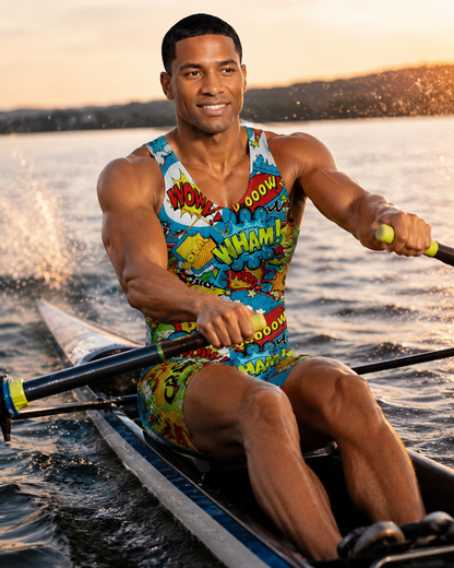 Men's Rowing Unisuit - Boom Bang Wham