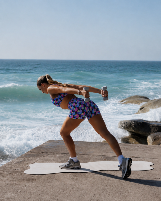 Women's High-Waisted Athleisure Bike Shorts – Toucan