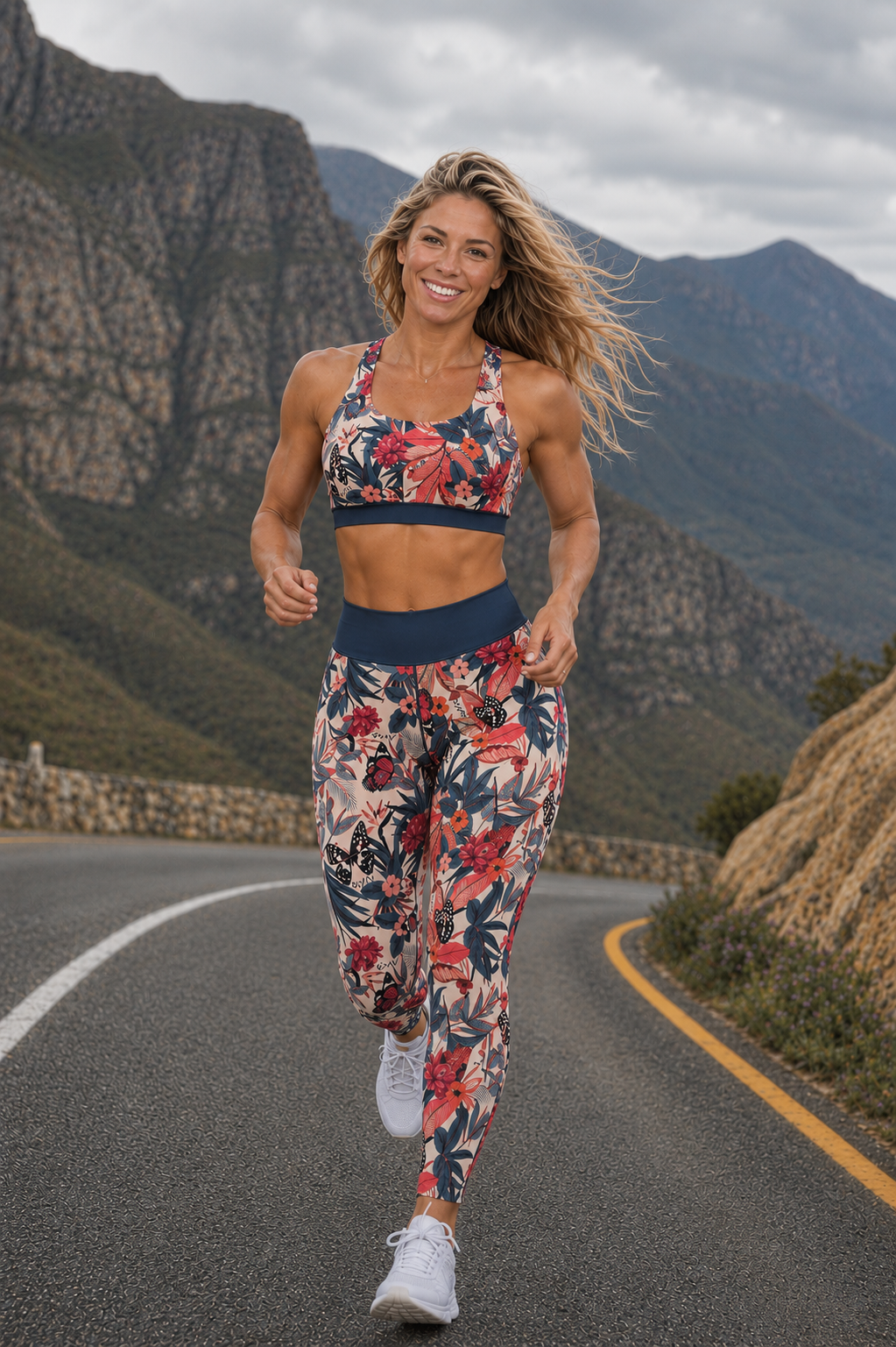 Women's Athleisure Crop Top – God Is Great – Alpha & Omega