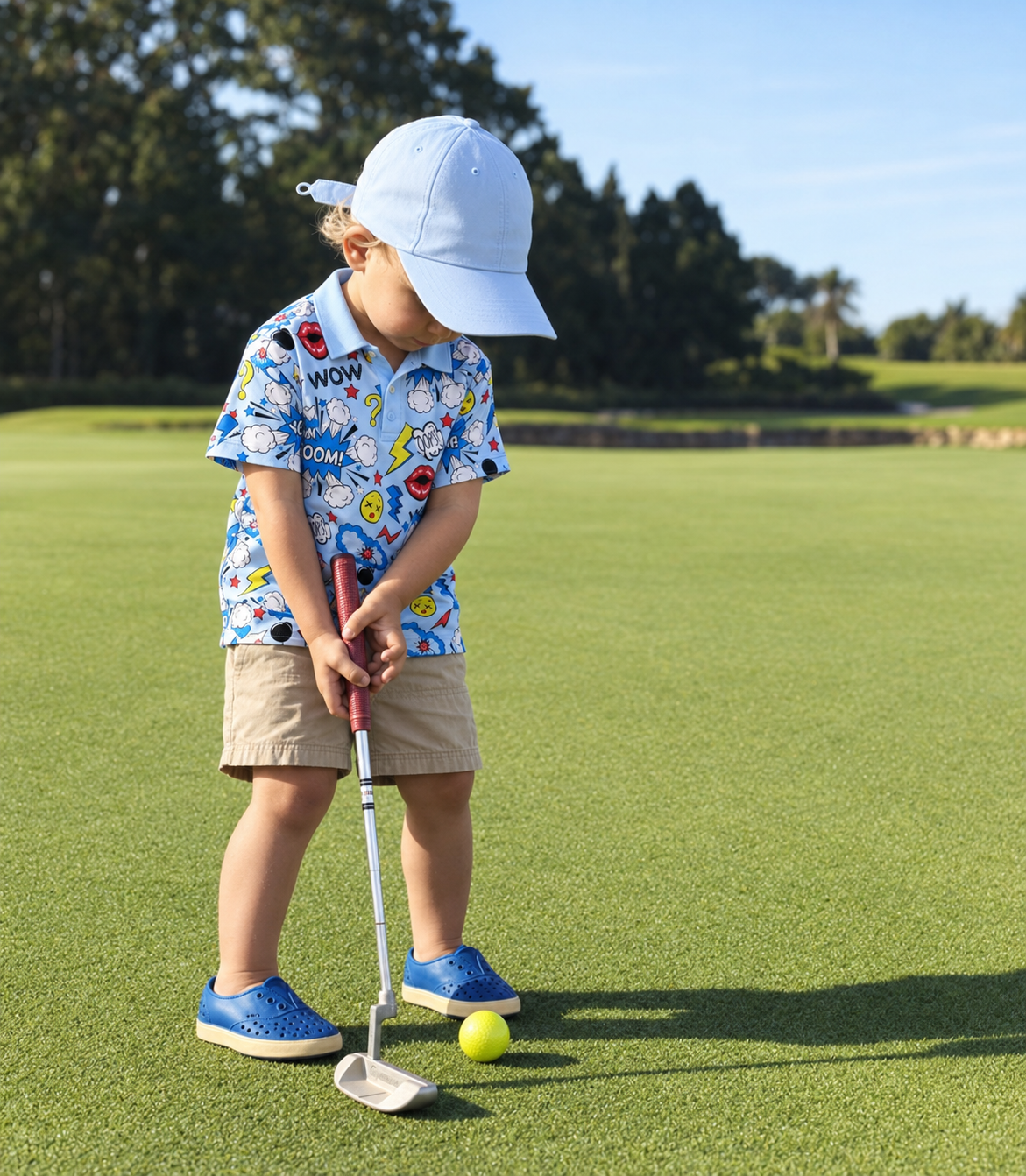 Kids' Golf Shirt – Oops
