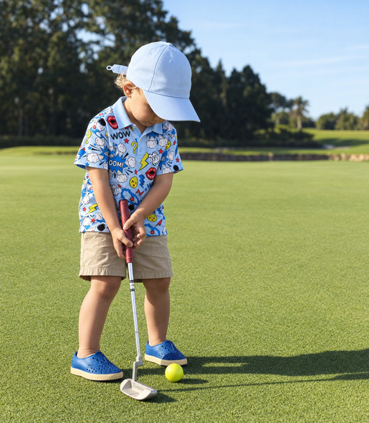 Kids' Golf Shirt – Oops