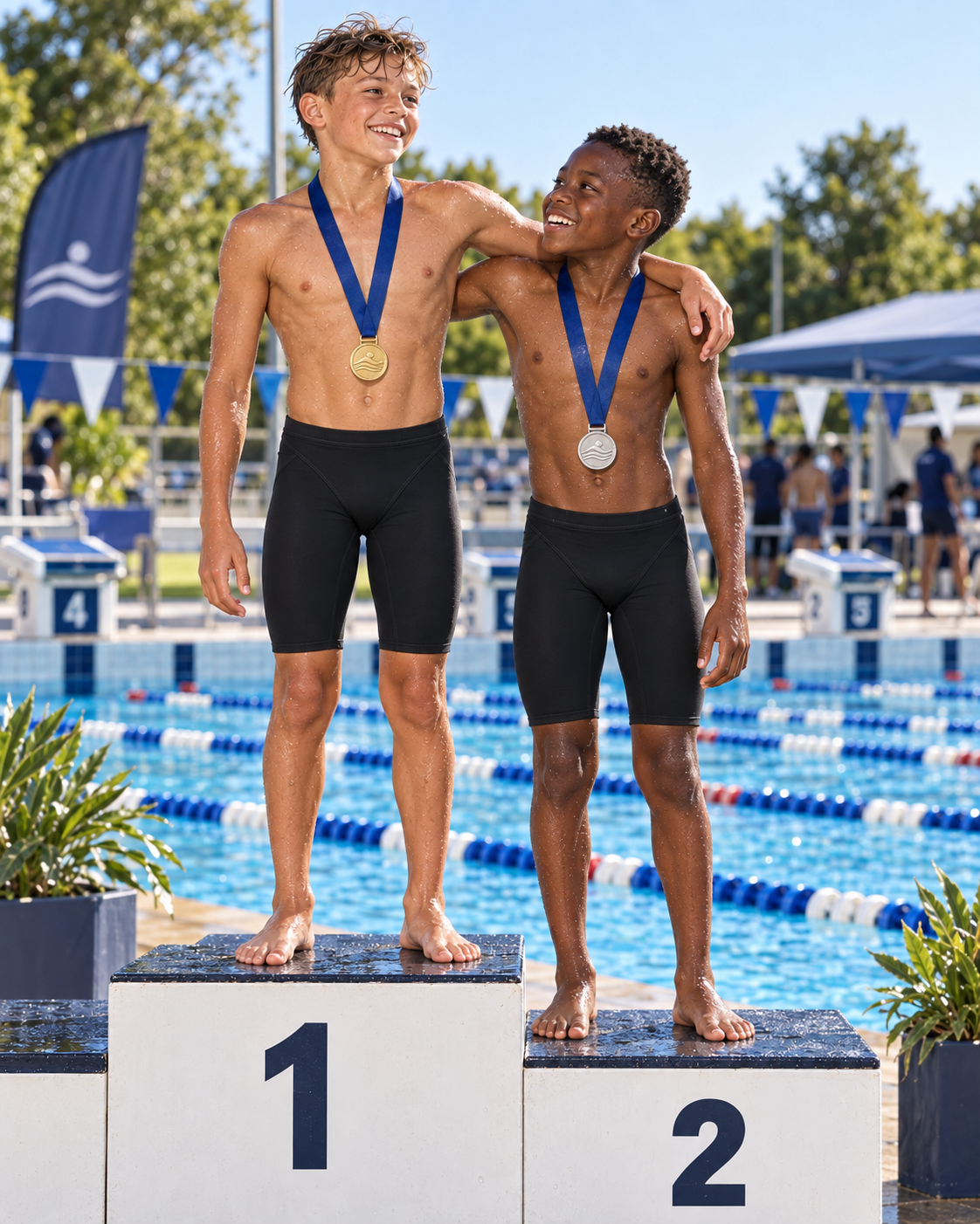 Men's Jammer Swimsuit - School Black
