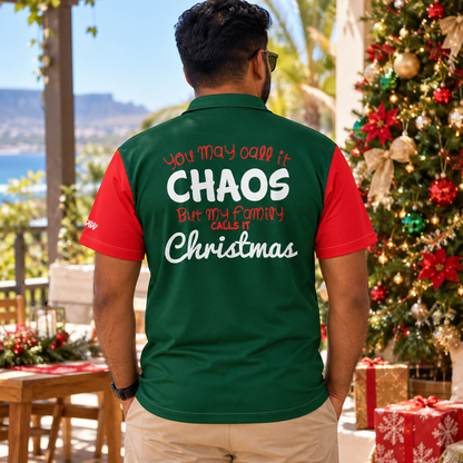 Men's Golf Shirt – Chaos Christmas