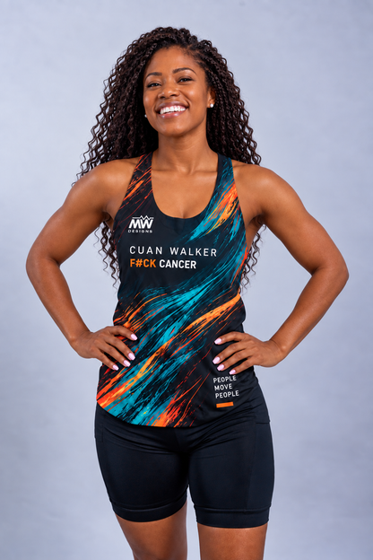Cuan Walker More Tomorrows - Ladies Seamless Performance Running Vest