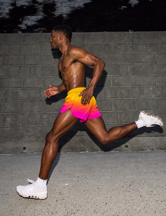 Men’s Phantom Laser-Cut Running Shorts – Chroma Collection – Sunstrike