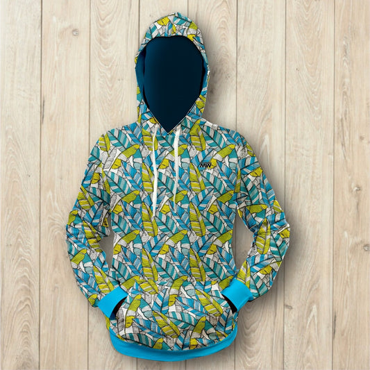 Banana leaf Unisex Waffle Hoodie