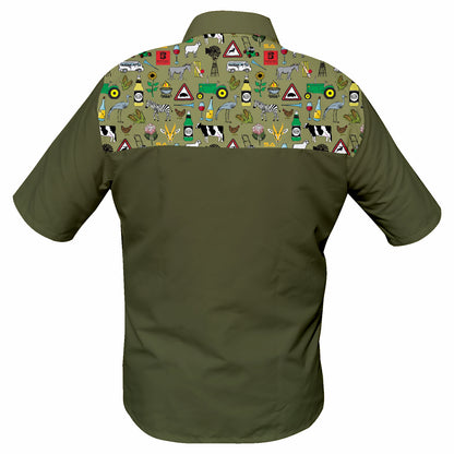 Dusk - Icon 44 Klub  - Safari Button Up Shirt (3811)