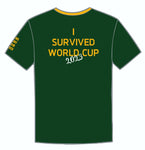 44 BOKKE I Survived RWC 2023   - Rugby Printed t-shirt