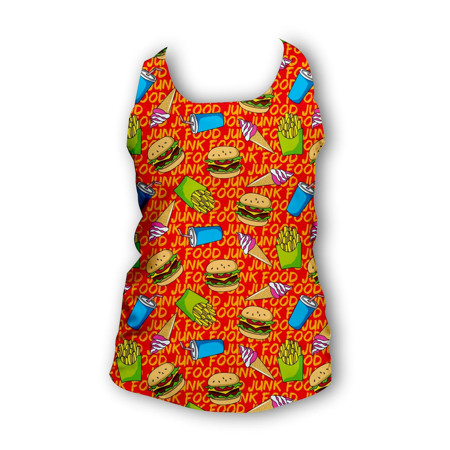 Junk Food - Ladies Seamless Performance Running Vest