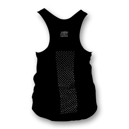 Plain Black - Ladies Seamless Performance Running Vest