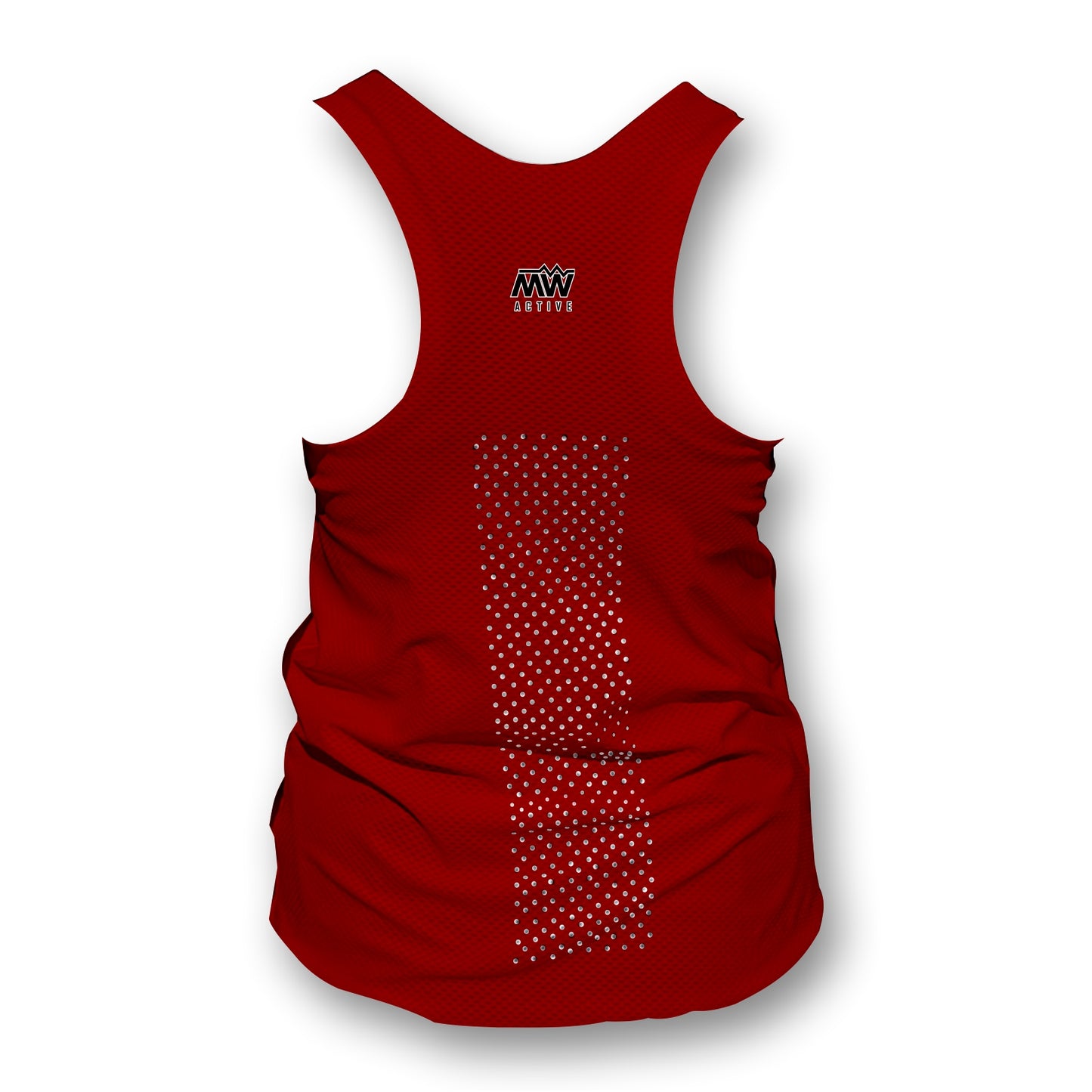 Iconic Red - Ladies Seamless Performance Running Vest