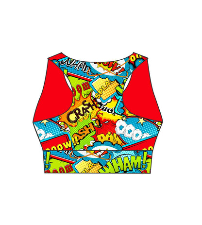 3688 BOOM BANG WHAM Ladies Active Crop Top (3688)