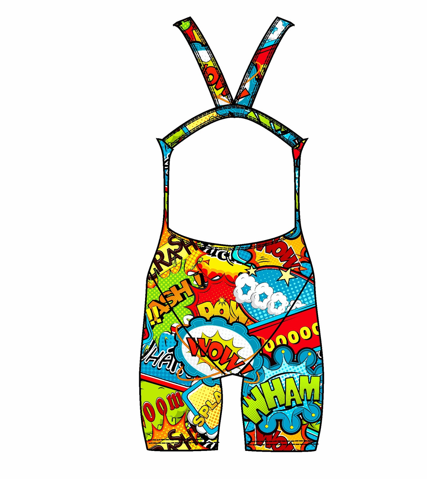 Female kneeskin swimsuit - Boom Bang Wham