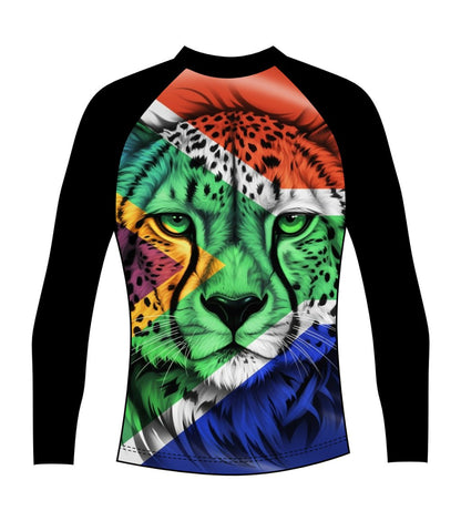 RashVest - South African Flag Cheetah (3852)