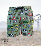 44 KLUB LASERCUT PERFORMANCE FISHING SHORTS / SWIM SHORTS