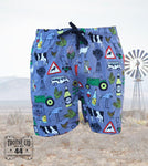 44 KLUB LASERCUT PERFORMANCE FISHING SHORTS / SWIM SHORTS
