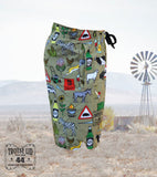 44 KLUB LASERCUT PERFORMANCE FISHING SHORTS / SWIM SHORTS
