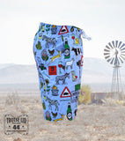 44 KLUB LASERCUT PERFORMANCE FISHING SHORTS / SWIM SHORTS