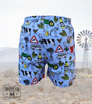 44 KLUB LASERCUT PERFORMANCE FISHING SHORTS / SWIM SHORTS