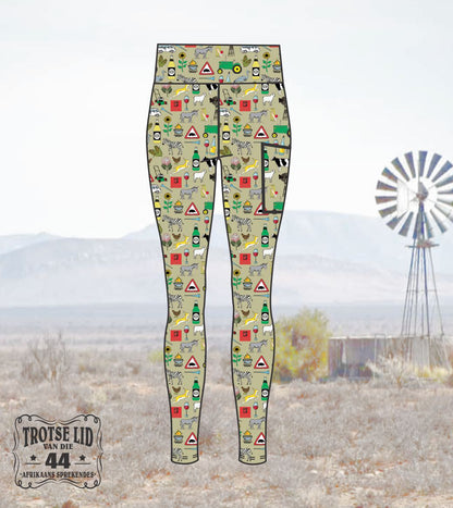 44 KLUB ORIGINAL  Athleisure Tights