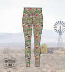 44 KLUB KHAKI Athleisure Tights
