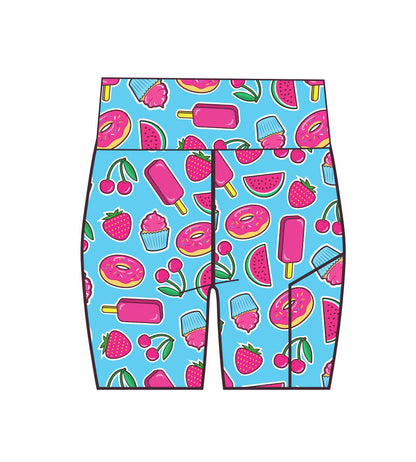 Strawberry Shortcake Female Active Short Length Tights (3761)