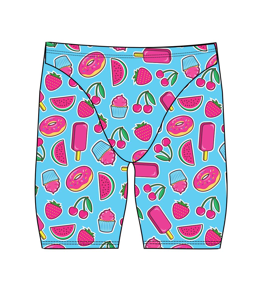 Male Jammer Swimsuit - Strawberry Shortcake (3761)