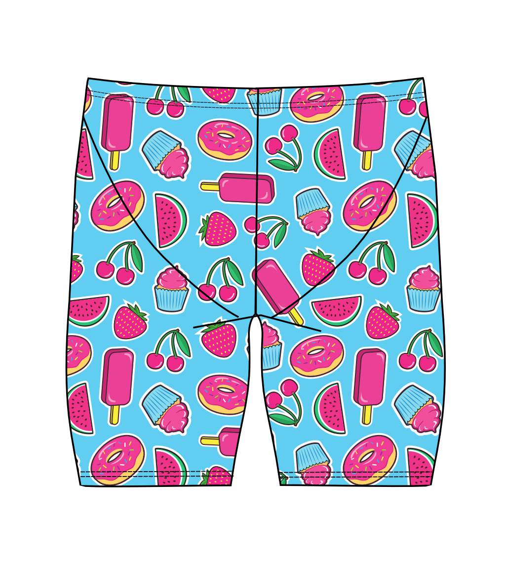 Male Jammer Swimsuit - Strawberry Shortcake (3761)