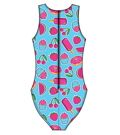 Female water polo swimsuit - Strawberry Shortcake (3761)