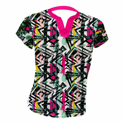 Ladies Golf Shirt – Ethnic Flash