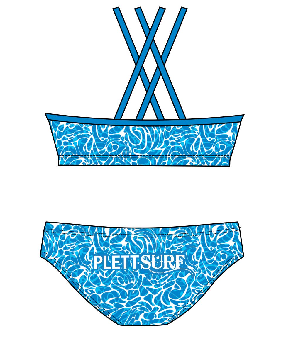 PLETTSURF LIFESAVING- Female 2 piece training bikini