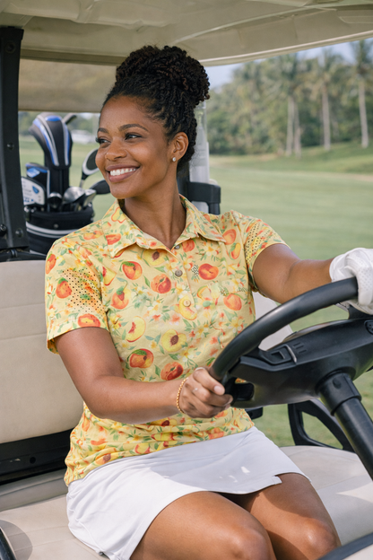 Ladies Golf Shirt – Pêche (3510)