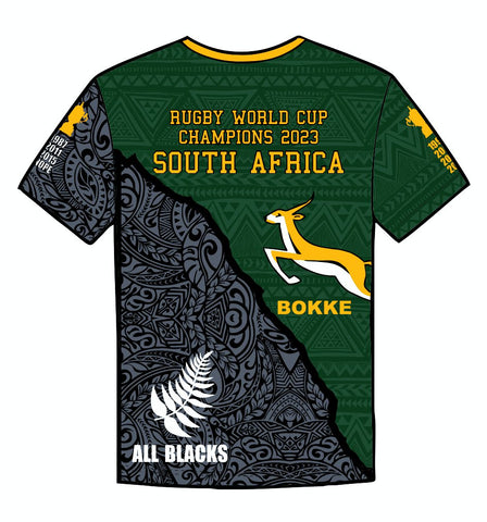 44 BOKKE vs NZ   - Rugby Printed t-shirt (3620)