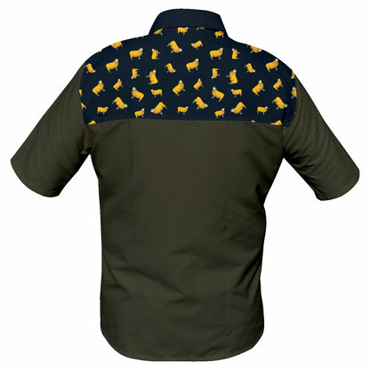 Dusk Skaap 44 Klub  - Safari Button Up Shirt