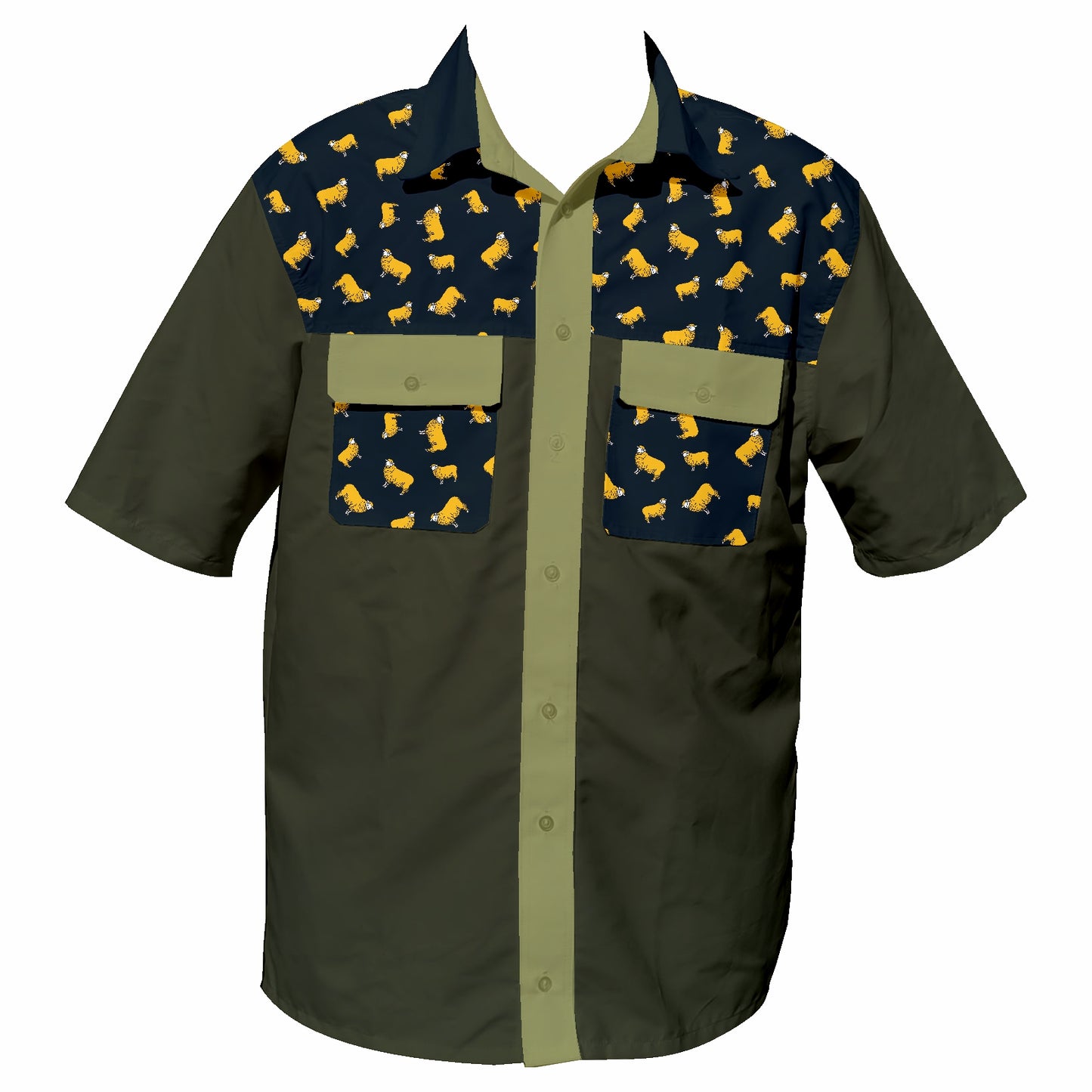 Dusk Skaap 44 Klub  - Safari Button Up Shirt
