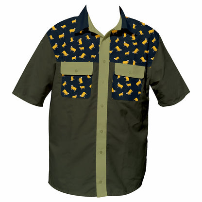 Dusk Skaap 44 Klub  - Safari Button Up Shirt