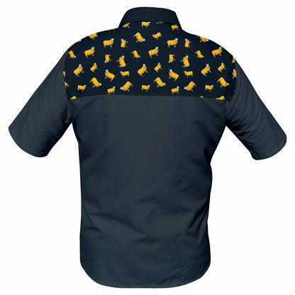 Midnight Skaap 44 Klub  - Safari Button Up Shirt