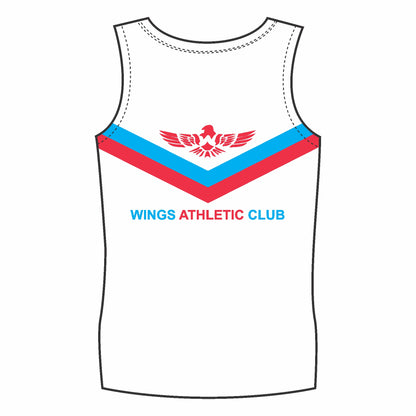Wings Athletics Club male run vest