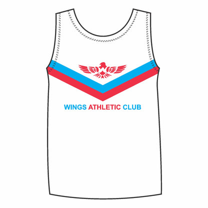 Wings Athletics Club male run vest