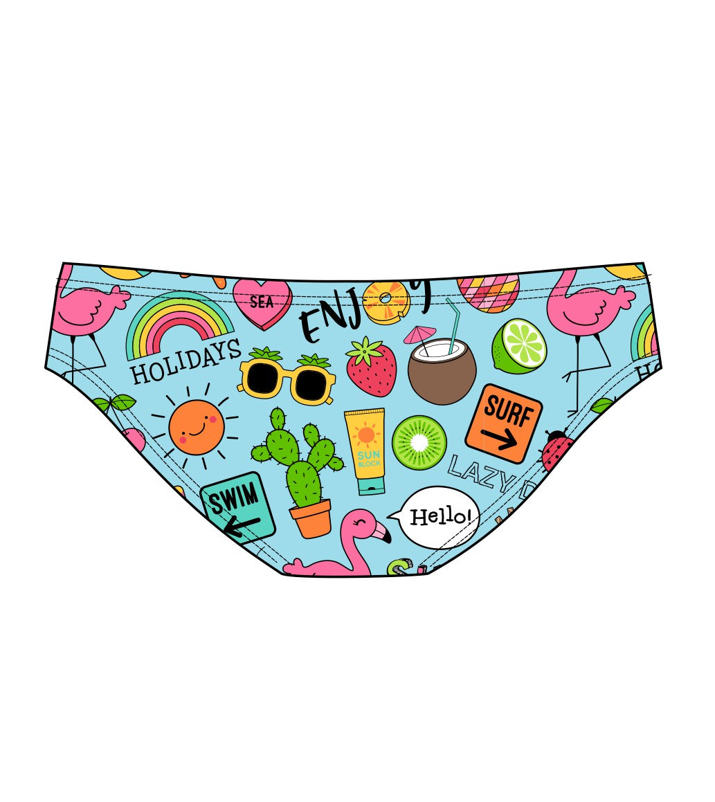 Male brief swimsuit - Aloha Holidays (3757)