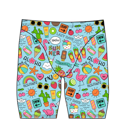 Men's Jammer Swimsuit - Aloha Holidays (3757)