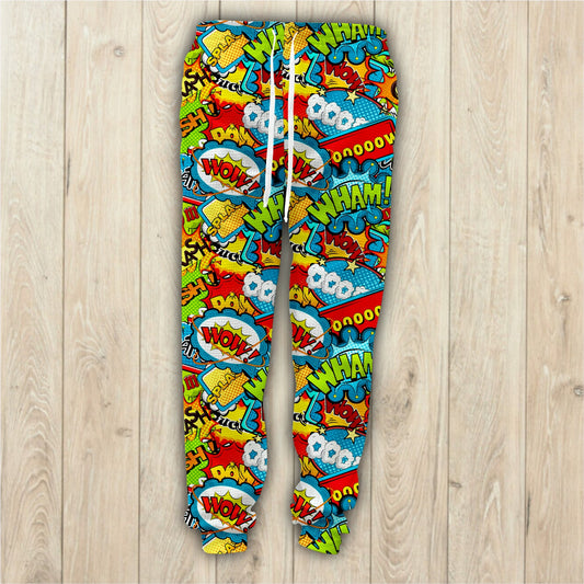 Boom Bang Wham Unisex Waffle Sweatpants (3688)