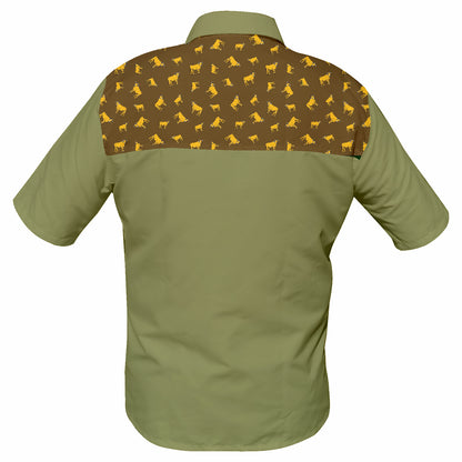 Bull 44 Klub  - Safari Button Up Shirt