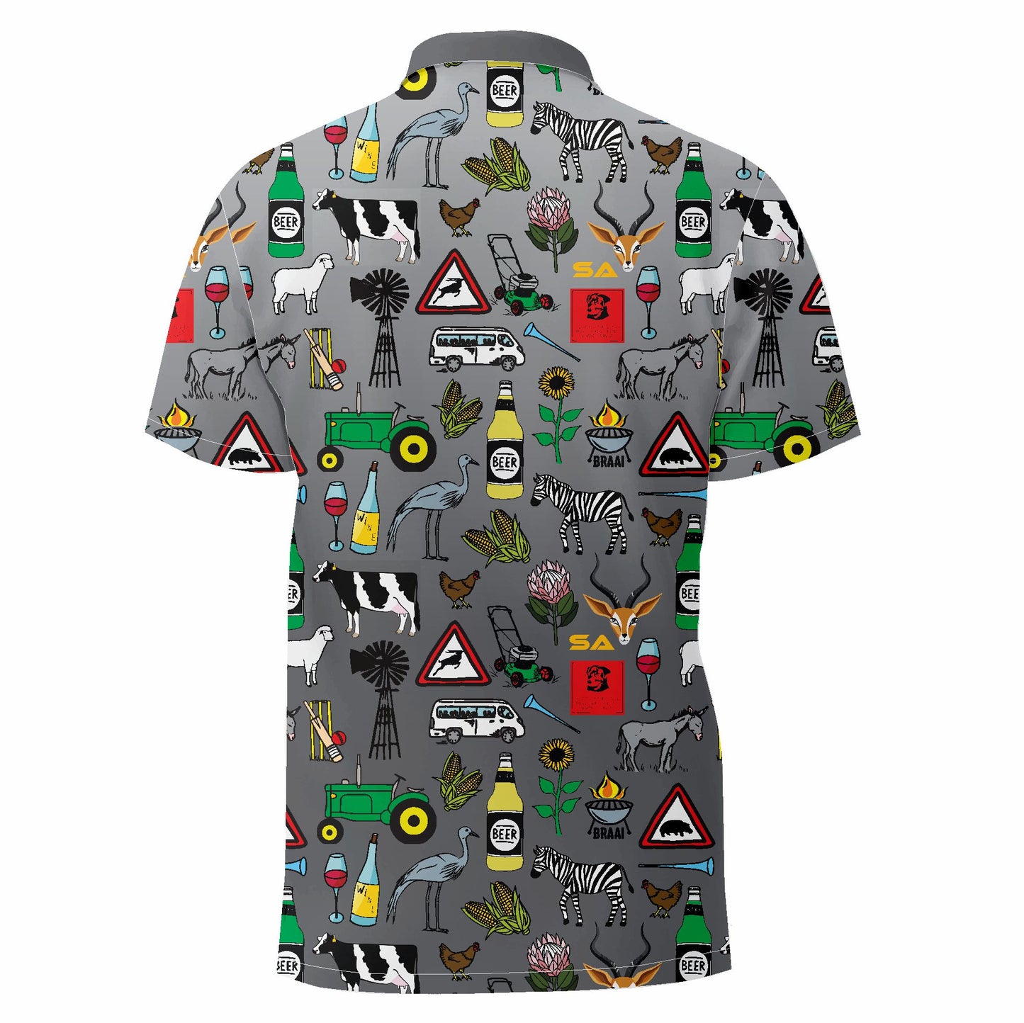 Grey/Sliver Ombre Iconic Golfer